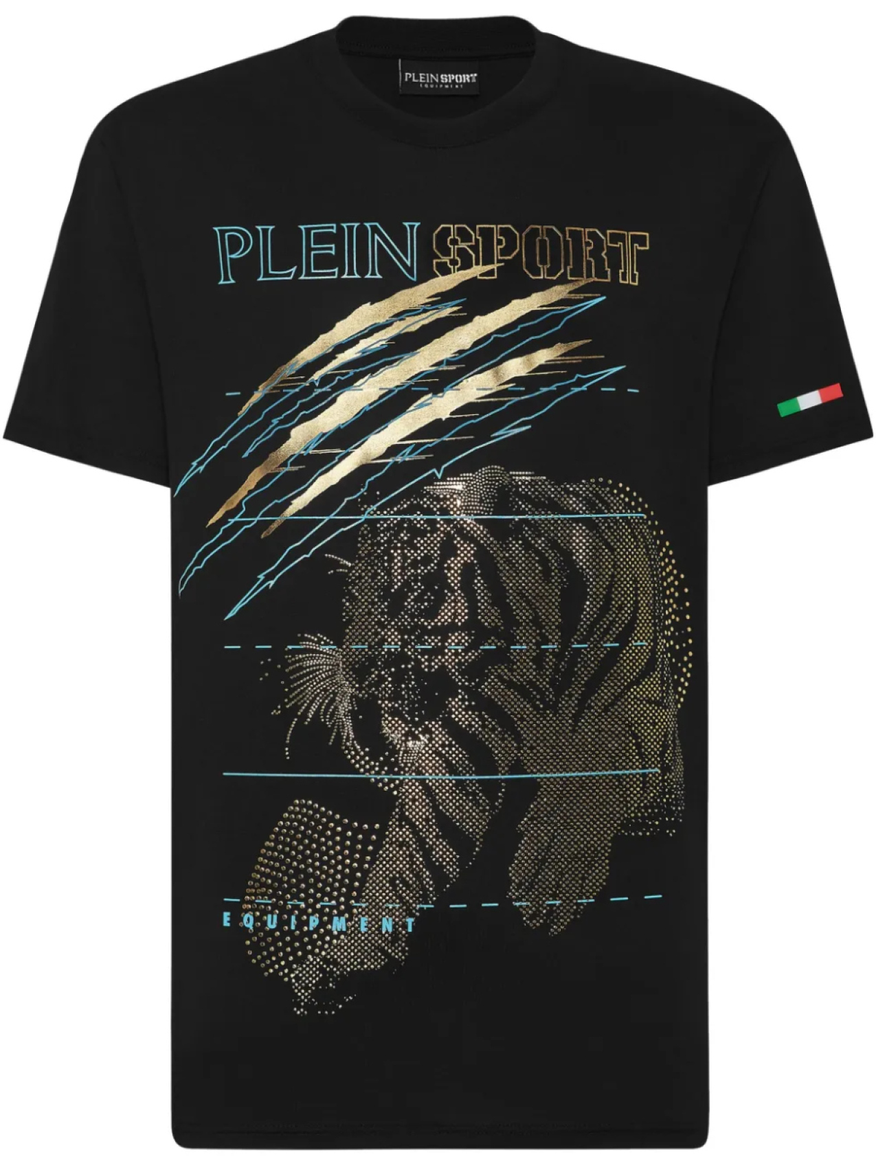 

Футболка с тигром Plein Sport, черный