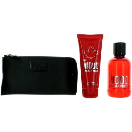 

Dsquared2 Red Wood EDT 100ml and BL 100ml with Wallet for Women Original S.W.A.T