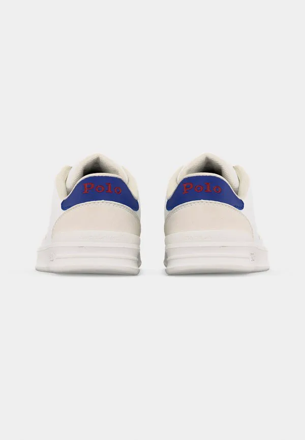 Кроссовки унисекс hollis Polo Ralph Lauren, White/Grey/Royal/Red — фото 4