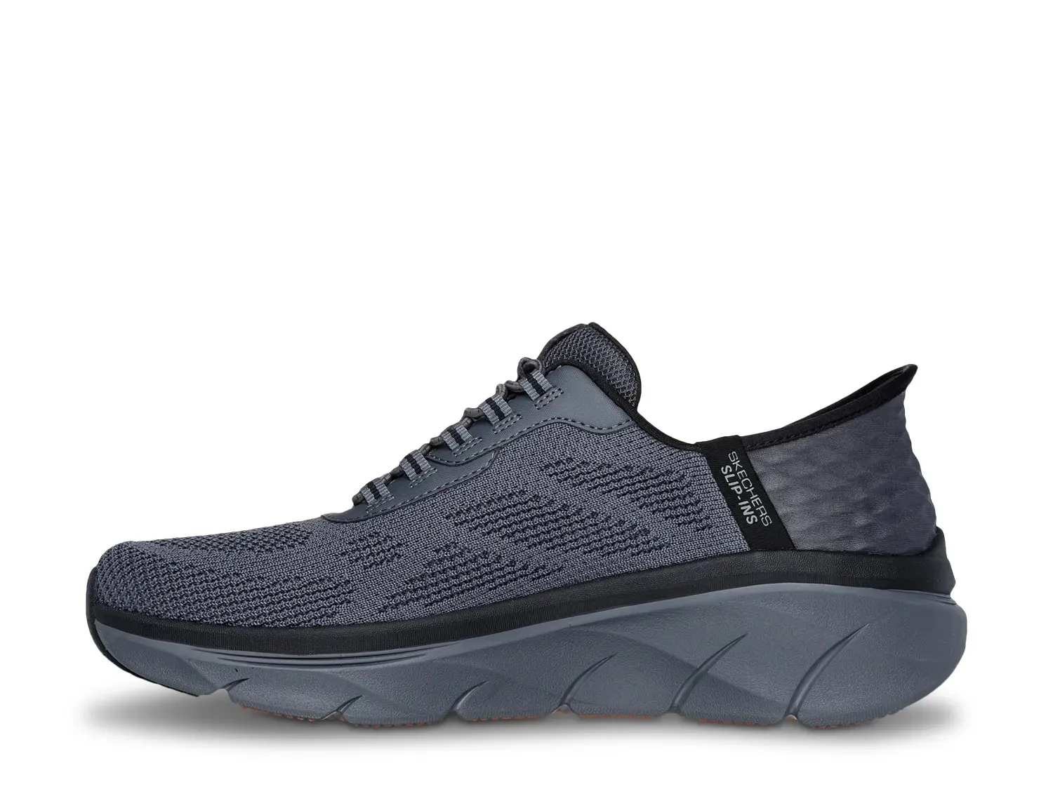 Кроссовки Skechers Hands Free Slip-ins Relaxed Fit D'Lux Walker 2.0 Rezinate - мужские, синие — фото 2