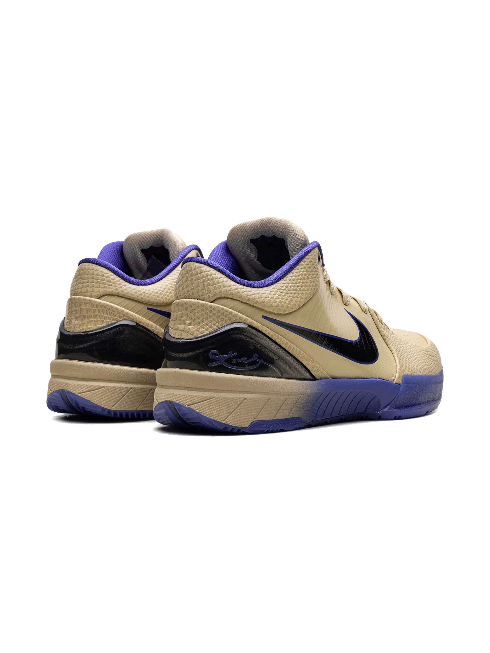 Кроссовки Kobe 4 GS FC Barcelona - Away Kit Nike Kids, золотистый — фото 3