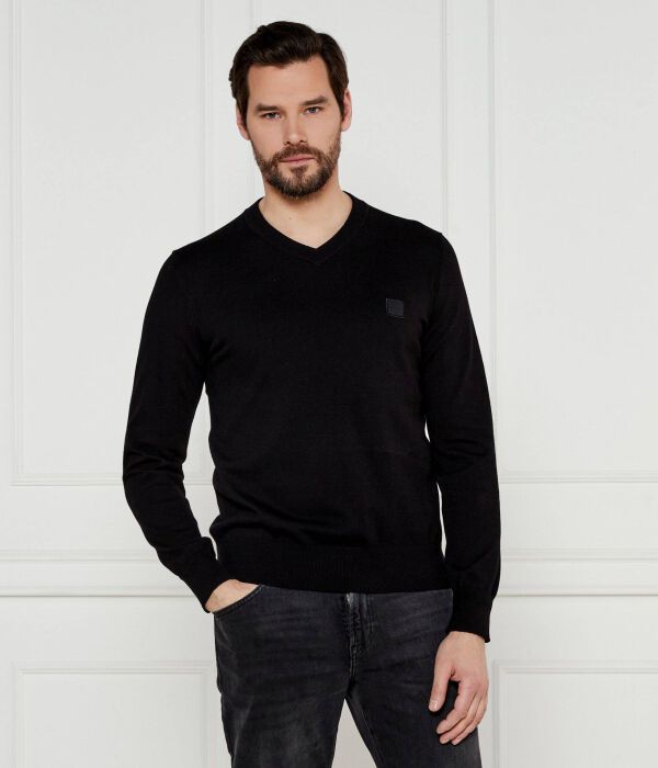 

Свитер kanovano_v_s Regular fit Boss Orange, черный