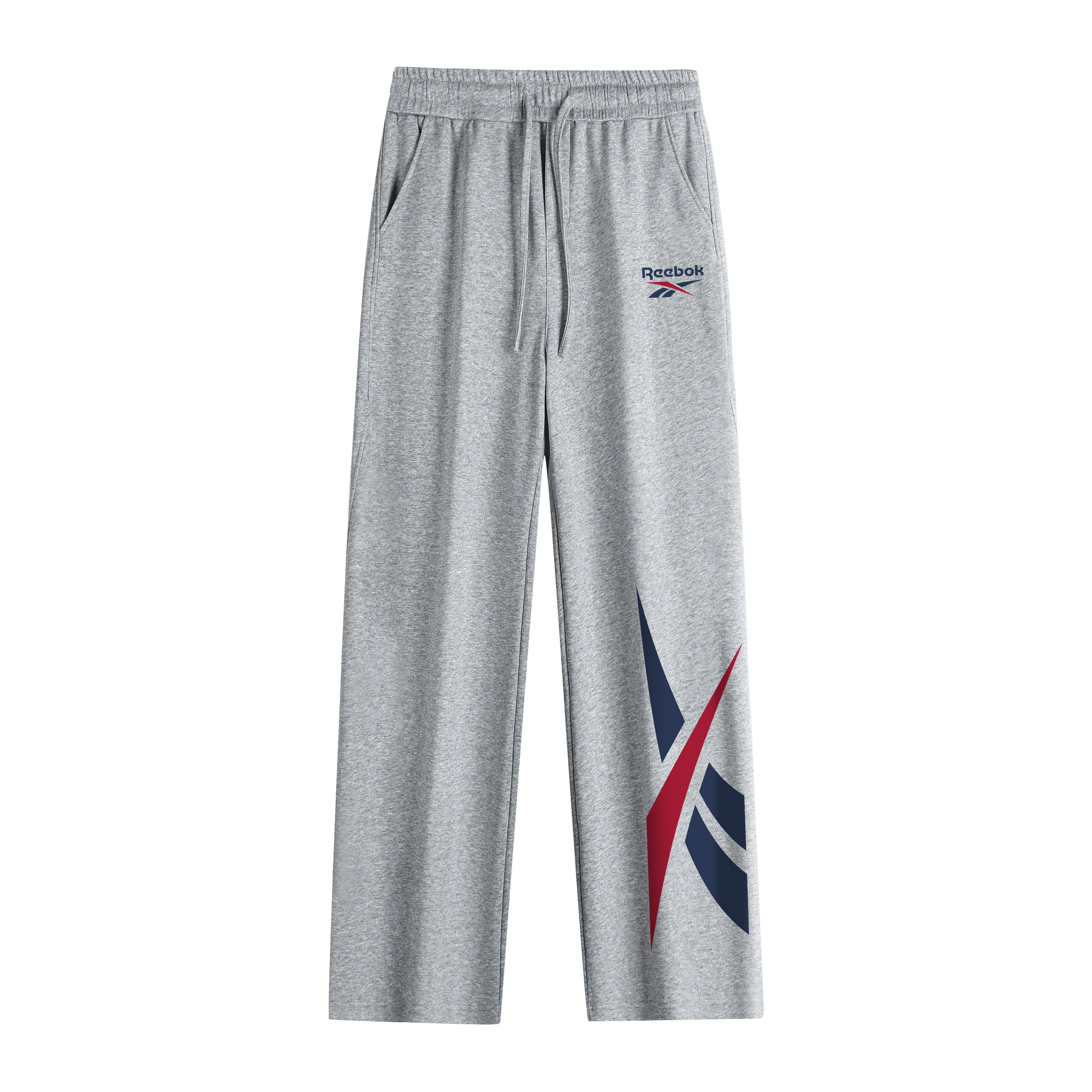 

Вязаные свитшоты Unisex Moderate Straight Fit Reebok, светло-серый