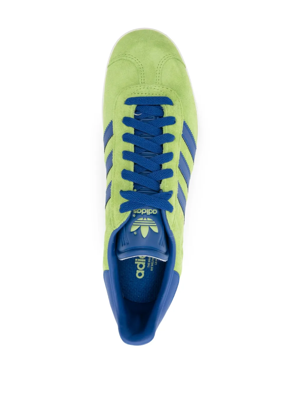 Кроссовки Gazelle Adidas, зеленый — фото 4
