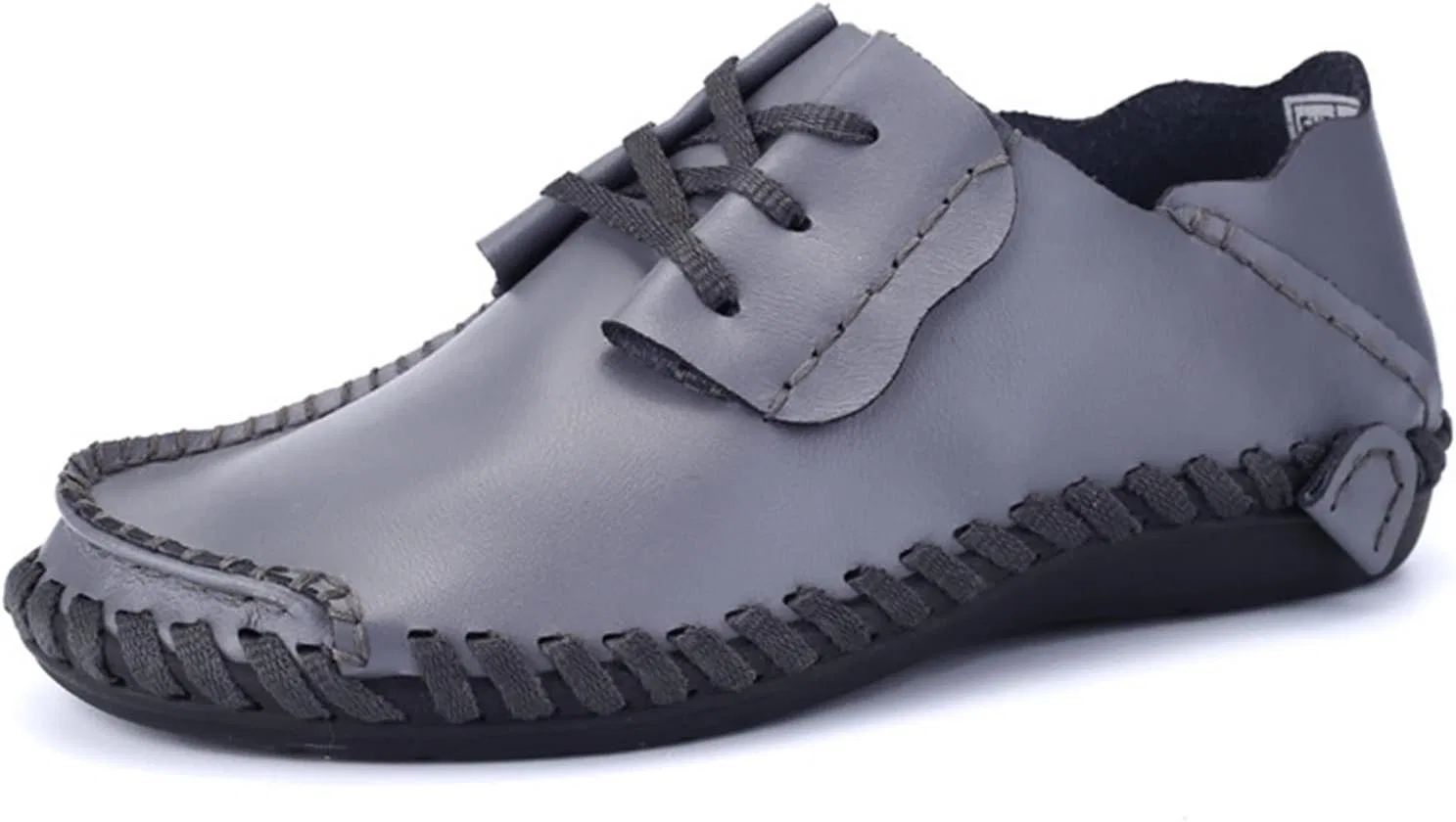 Туфли Men's Shoes Men's Shoes Brogue Designer Luxury Leather Shoes Chaussure Marque Men's Casual Shoes Generic, Grau