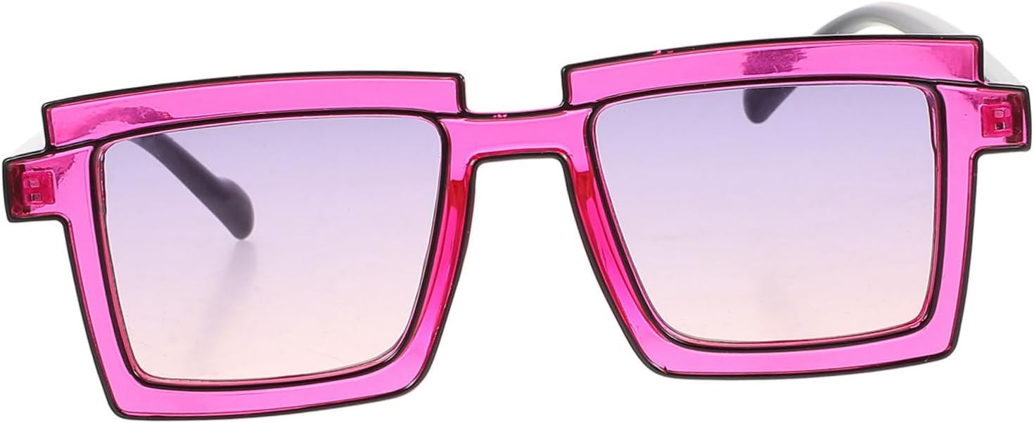 

Ретро-солнцезащитные очки с флуоресцентными элементами для женщин. Легкие и удобные, идеально подходят для активного отдыха, путешествий и вечеринок. Уникальный мультяшный дизайн оправы HONMEET, Rosy