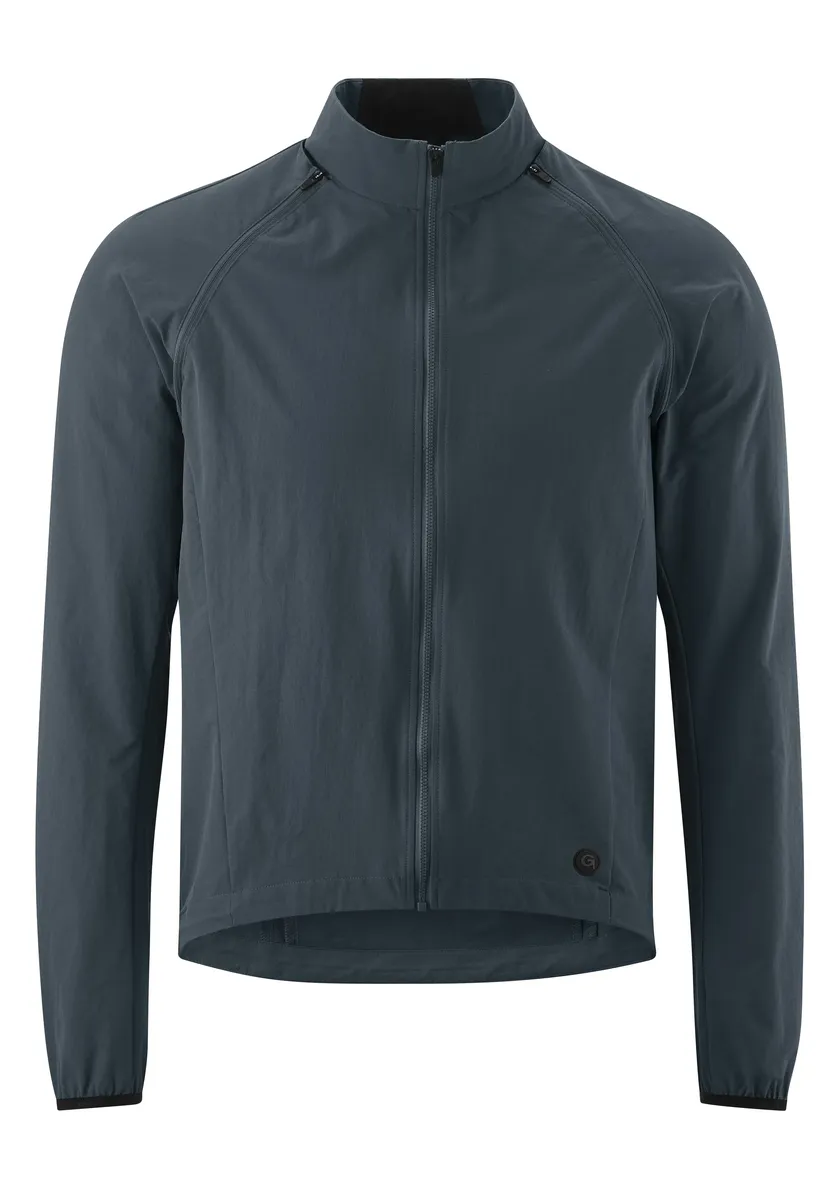 

Велокуртка Gonso "LEGNO", мужская куртка 2-в-1, ветрозащитная велокуртка с задним карманом, ветровка, антрацит