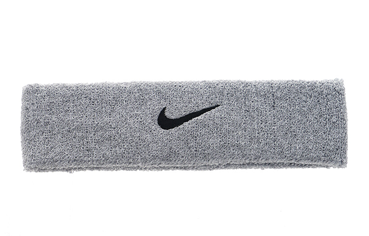 Nike Полиамидная резинка для волос унисекс серый — фото 3