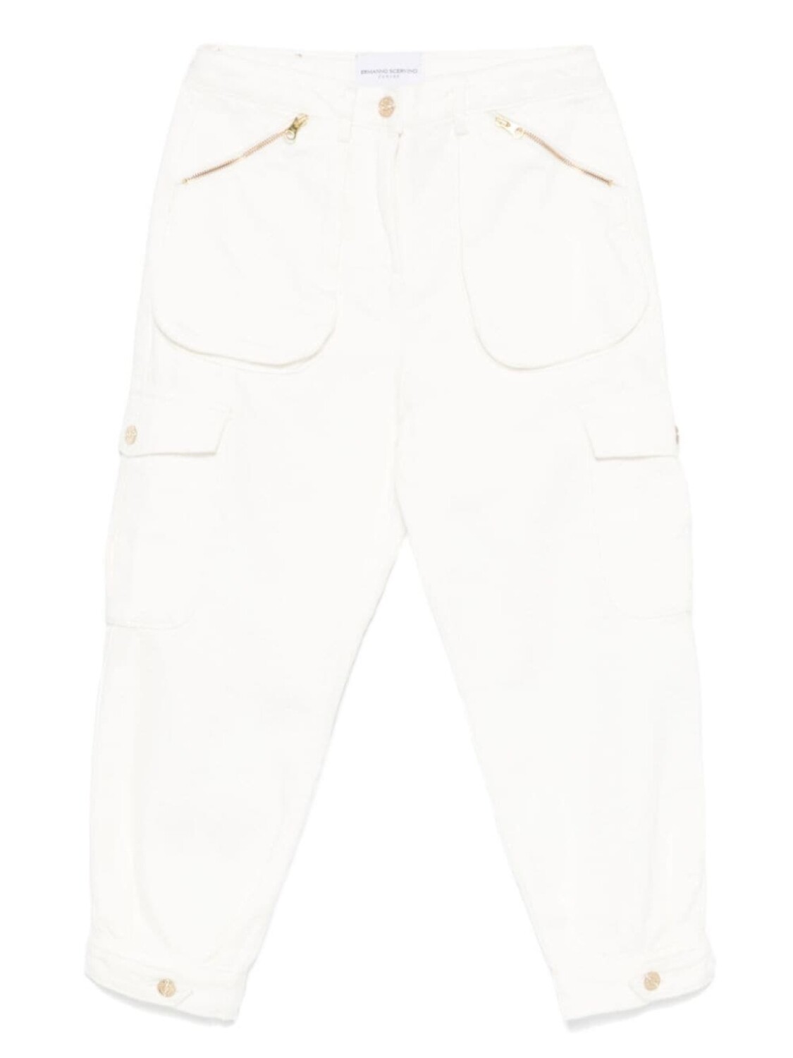 

Ermanno Scervino Junior брюки карго, белый
