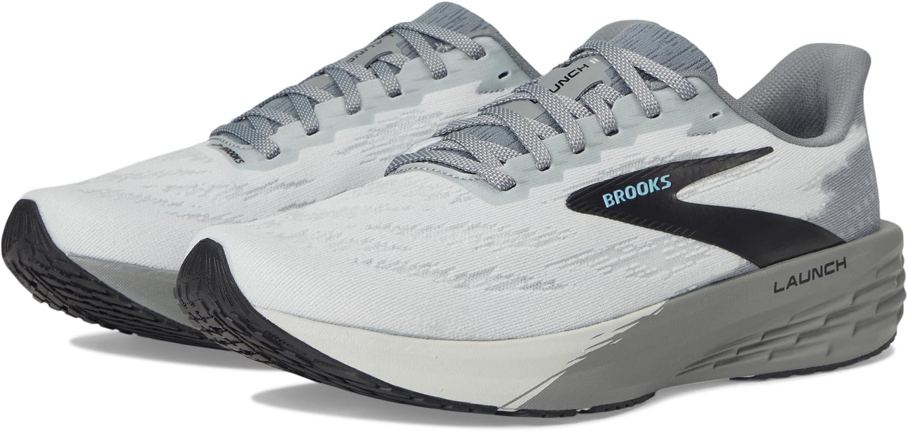 

Кроссовки Brooks Launch 11, цвет Oyster/Primer Gray/Blue