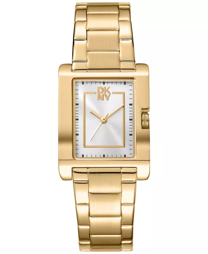 

Женские наручные часы Westside Midi с браслетом из нержавеющей стали золотистого тона, 34 мм DKNY