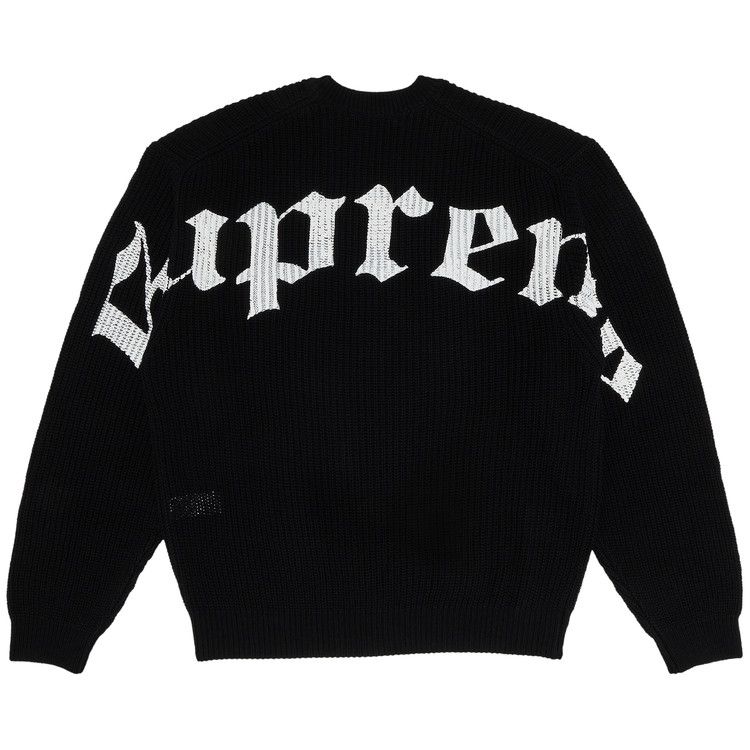 

Свитер Supreme Old English Printed Sweater, Black