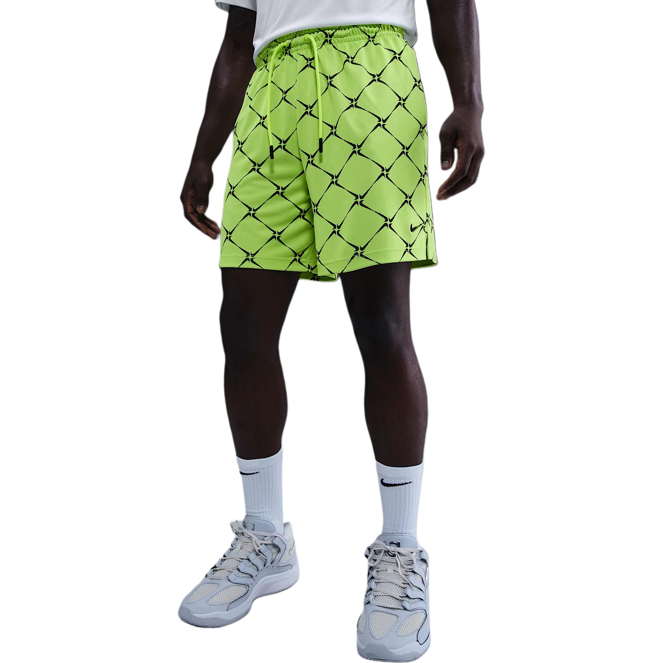 Мужские повседневные шорты dri fit Nike, желтый/черный