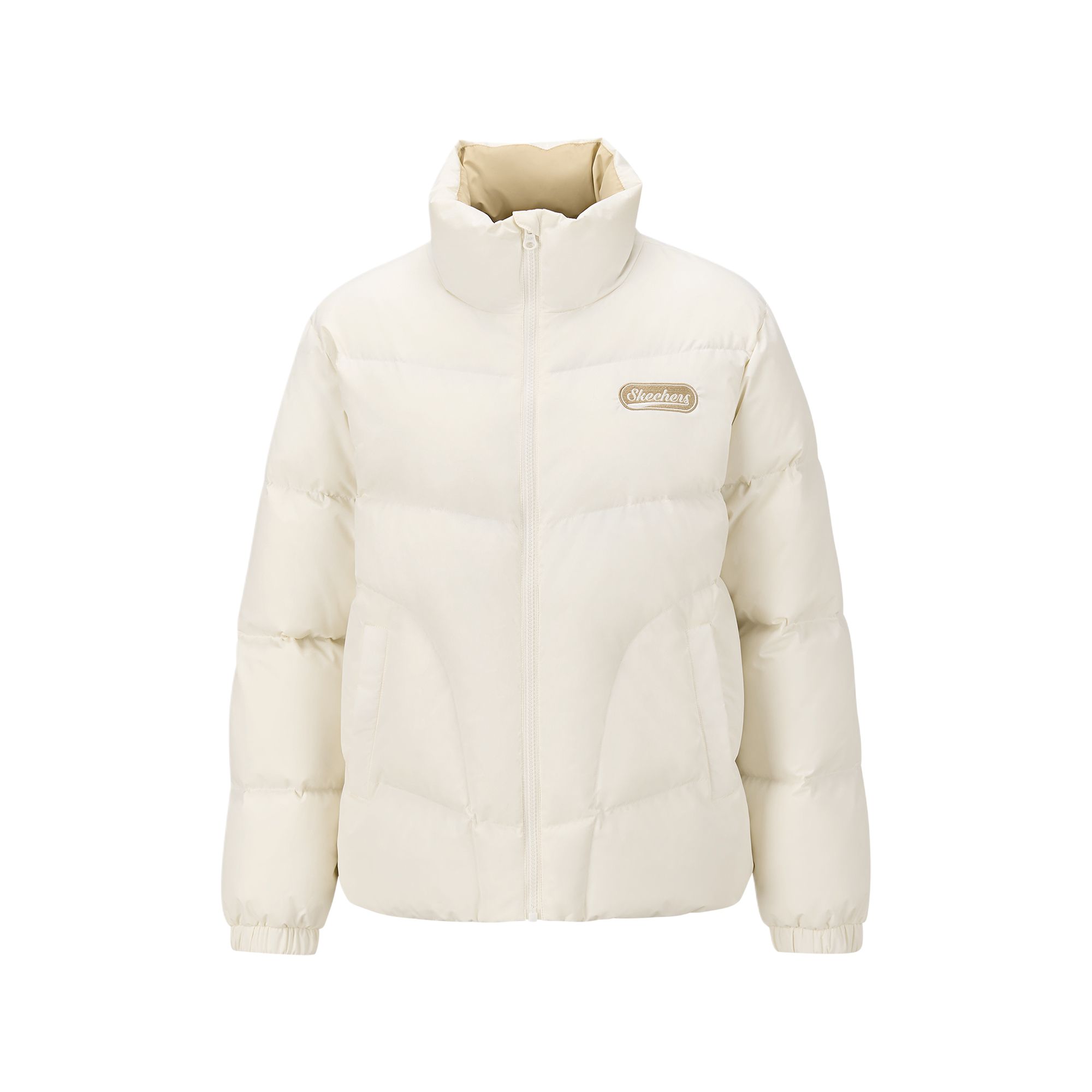 

Пуховики и пальто женские Skechers, белый
