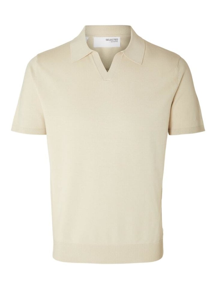

Поло Selected Polo, цвет fog