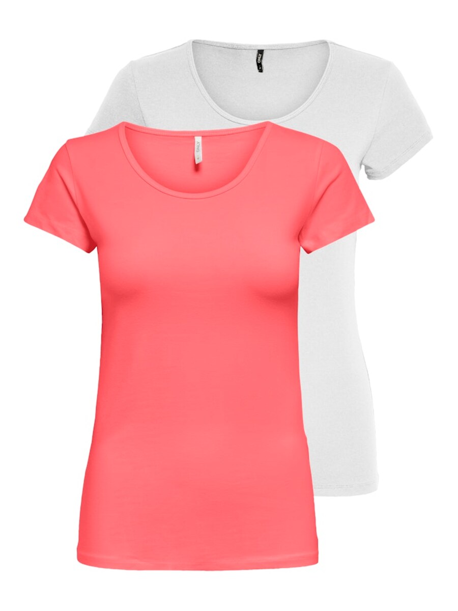 

Рубашка ONLY ONLLIVE LOVE, цвет Pink/White