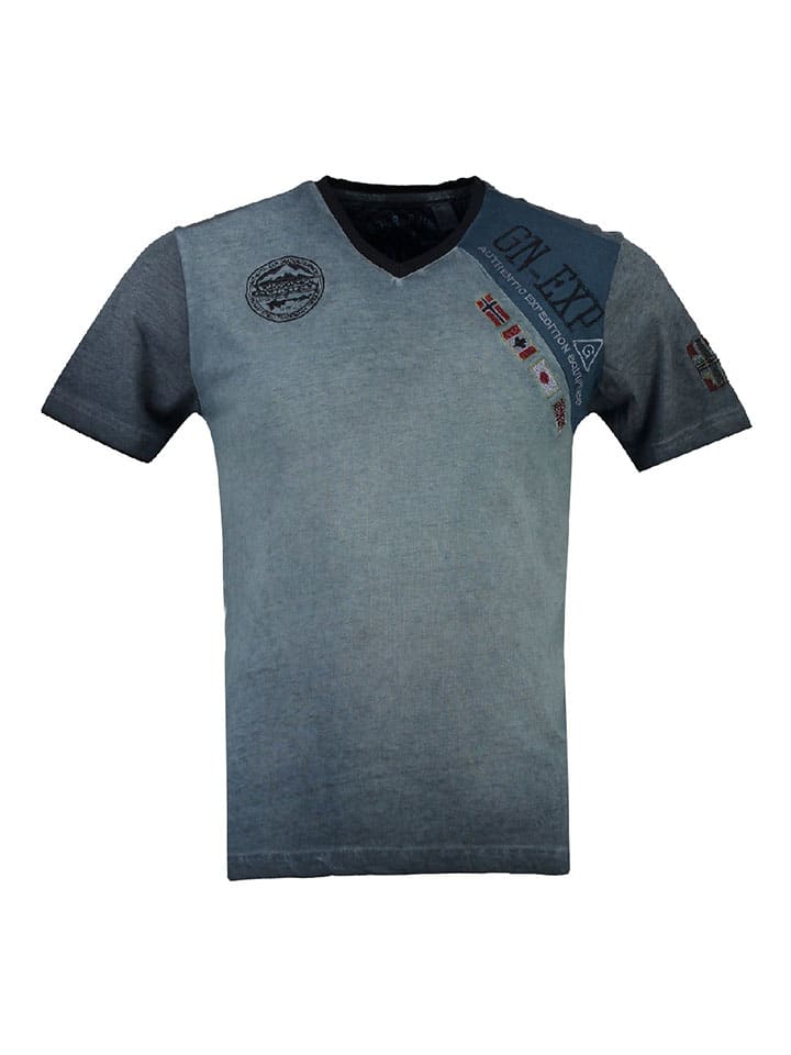 

Футболка Geographical Norway, темно-синий