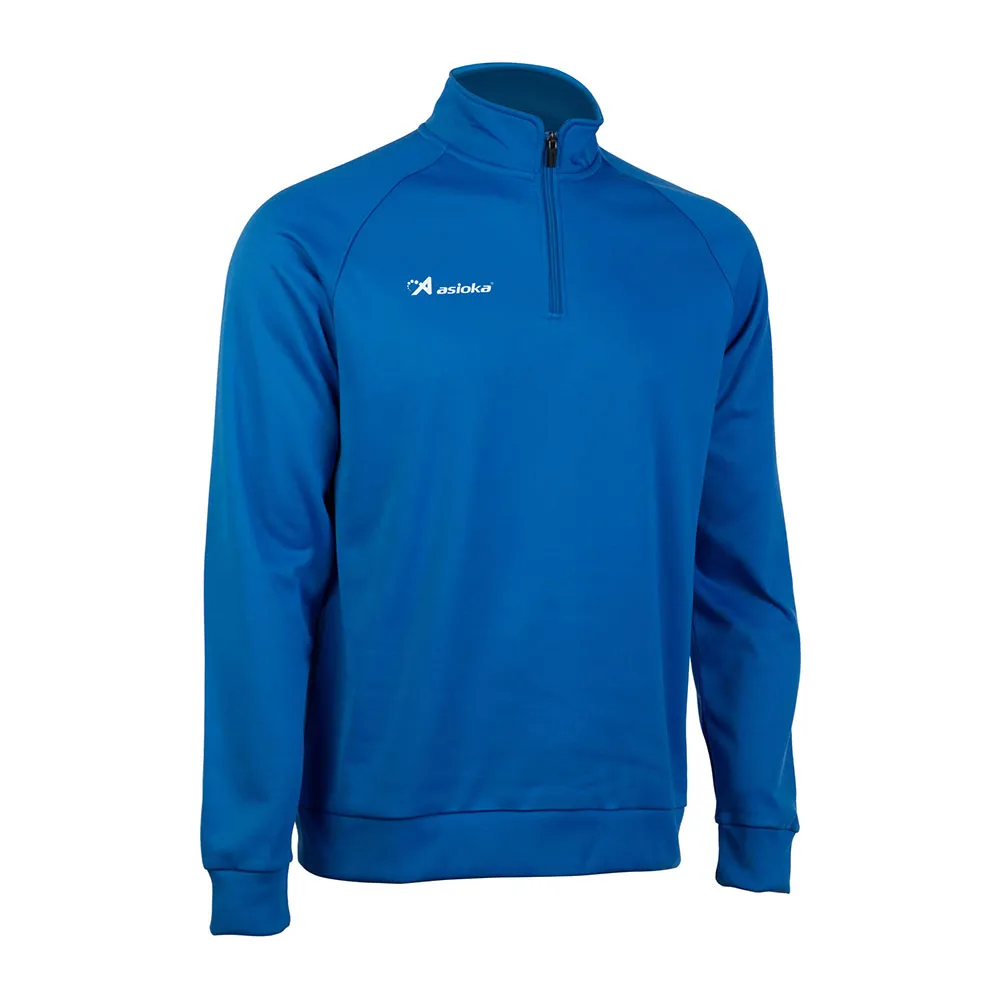 

Толстовка спортивная Asioka Berlin half zip, синий
