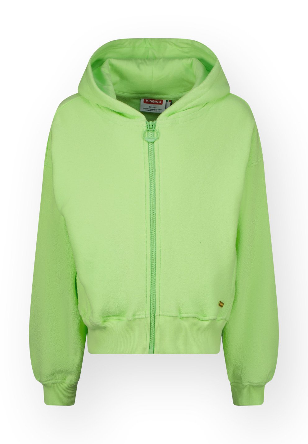 

Толстовка на молнии BASIC HOODY Vingino, зеленый