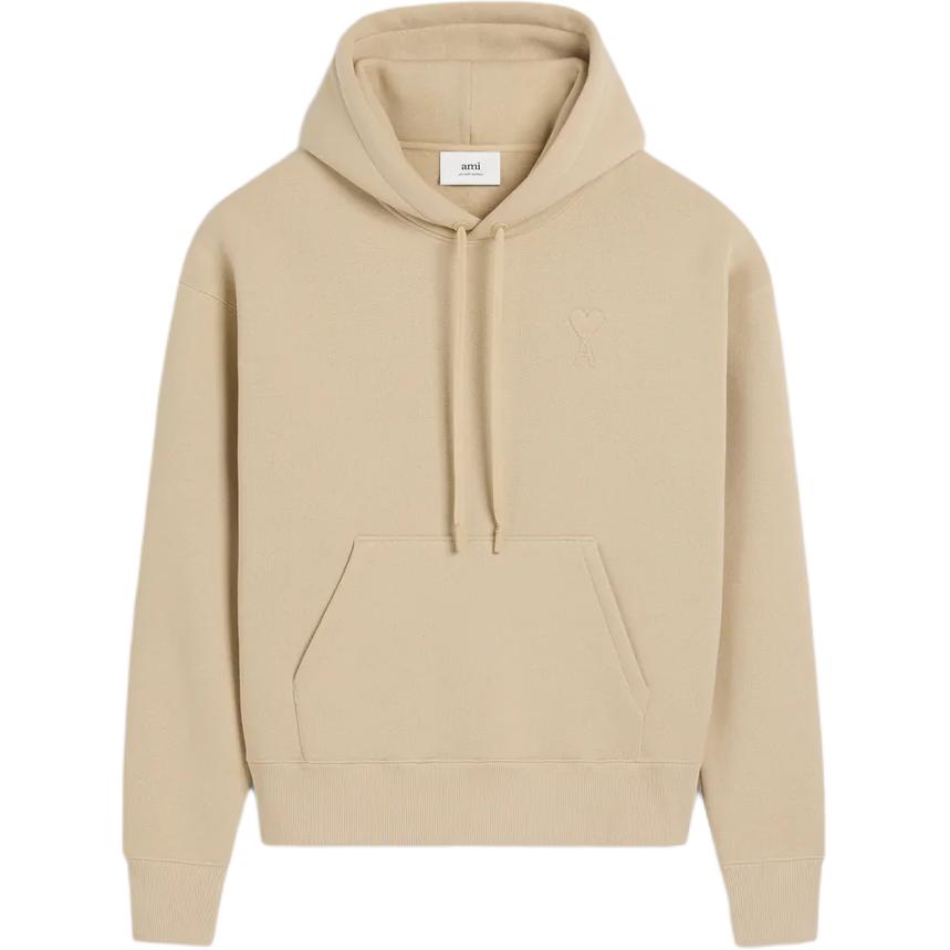 

Ами Париж худи с длинными рукавами и шнурком AMIPARIS, коричневый