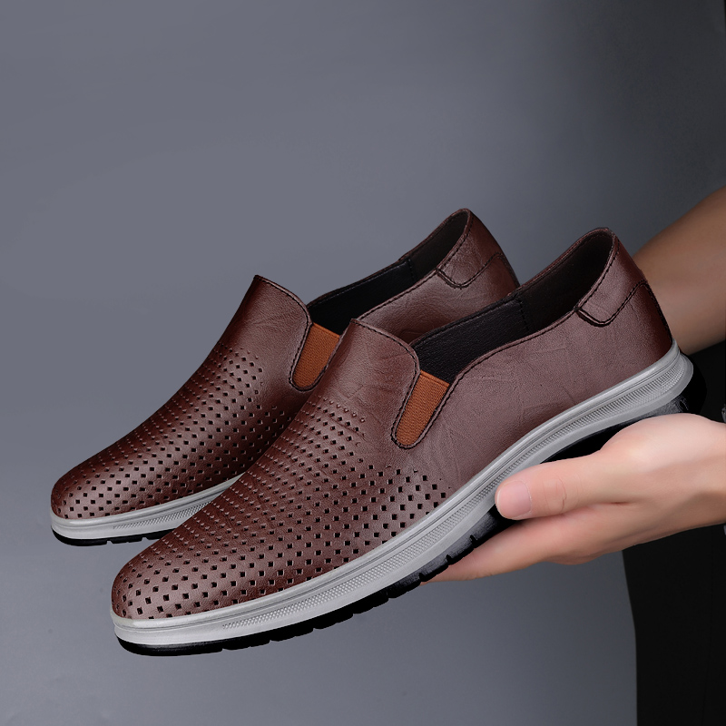 BAGE Мужские повседневные туфли Men's Low top Brown, коричневый, цвет Brown — фото 3