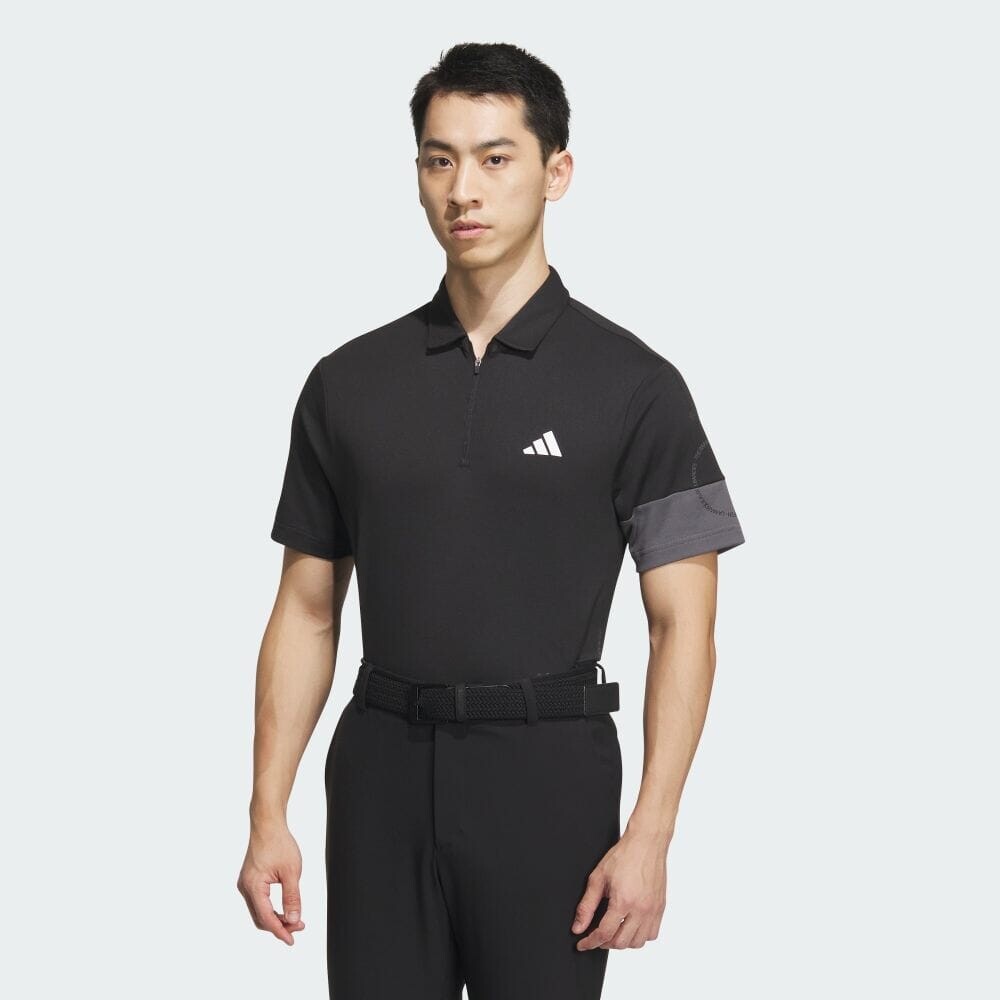

Поло Adidas Multi-graphic dry polo, черный