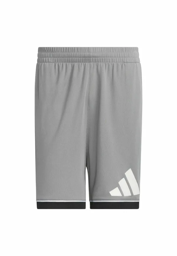 Спортивные шорты badge of sport, 9 дюймов Adidas Performance, Grey Three Black — фото 4