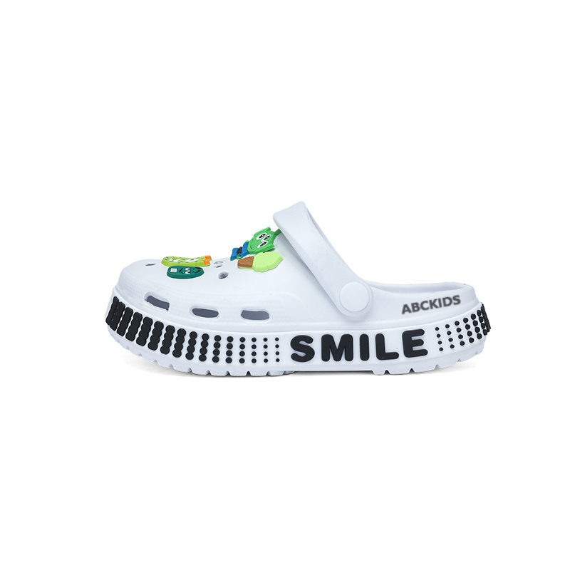 

Детские тапочки с низким верхом, устойчивые к истиранию, легкие, амортизирующие, нескользящие ABC KIDS, белый