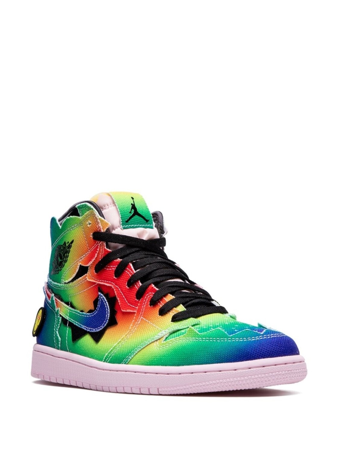 Кроссовки Air 1 Retro High J. Balvin Colores y Vibras Jordan, синий — фото 2