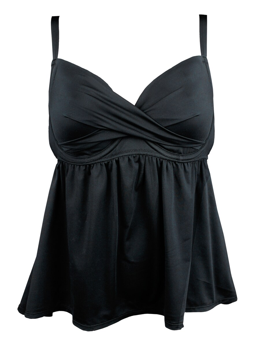 

Верх бикини на косточках SugarShape T-shirt Bikini Top Nizza, черный
