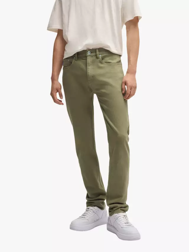 

Джинсы HUGO BOSS HUGO Slim-Fit, цвет open green