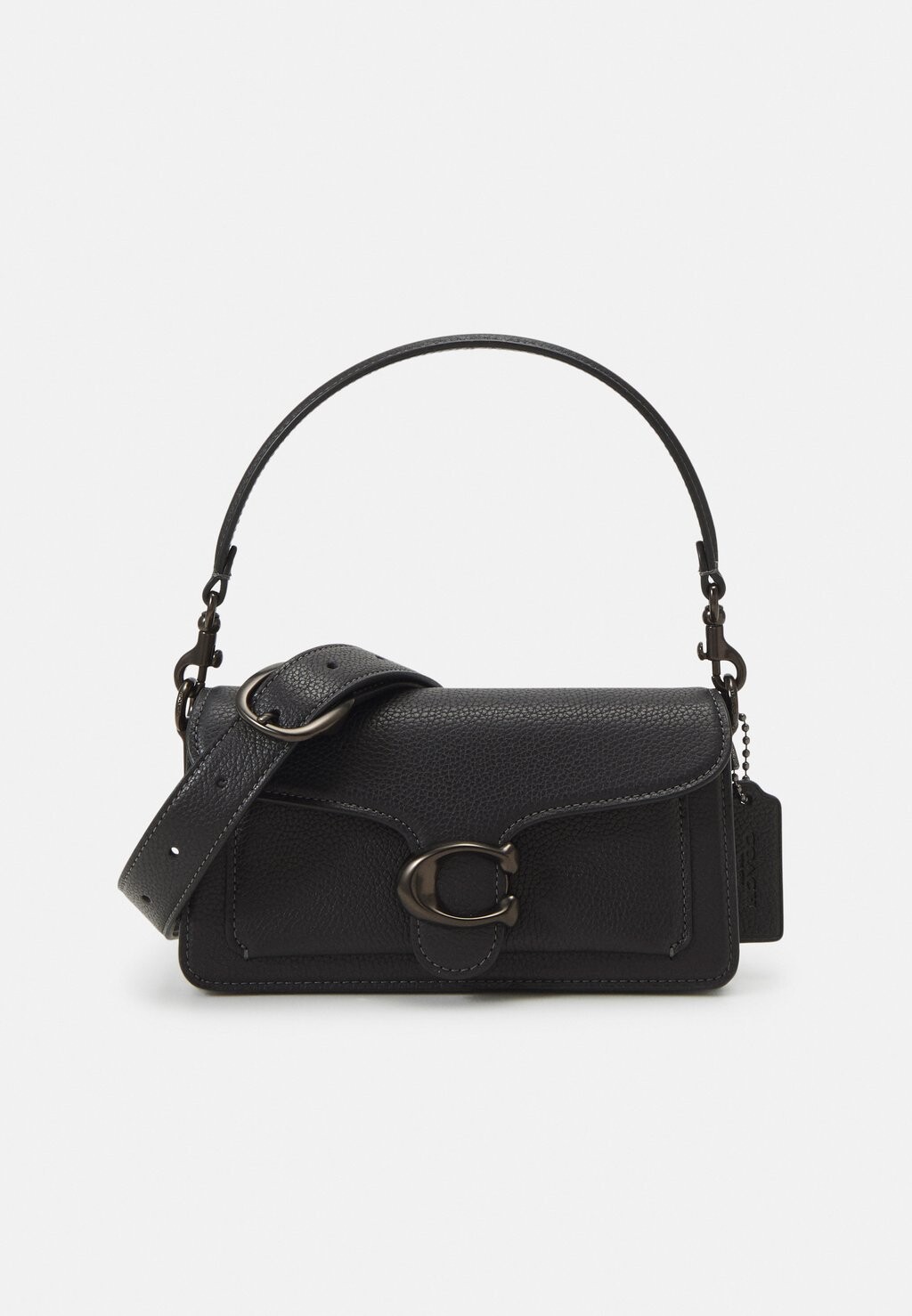 

Сумочка Polished Pebble Leather Tabby Shoulder Bag 20 Coach, черный
