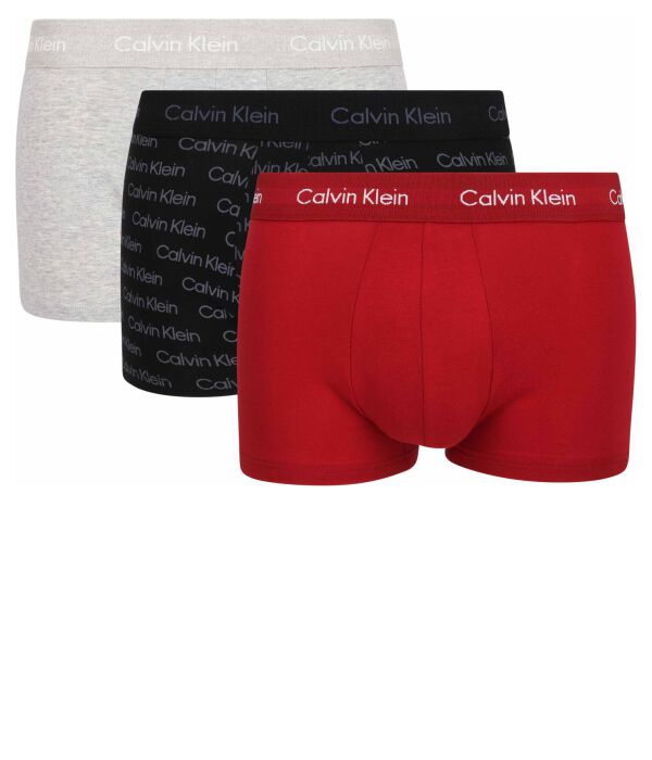 

Трусы 3 шт. Calvin Klein Underwear, красный