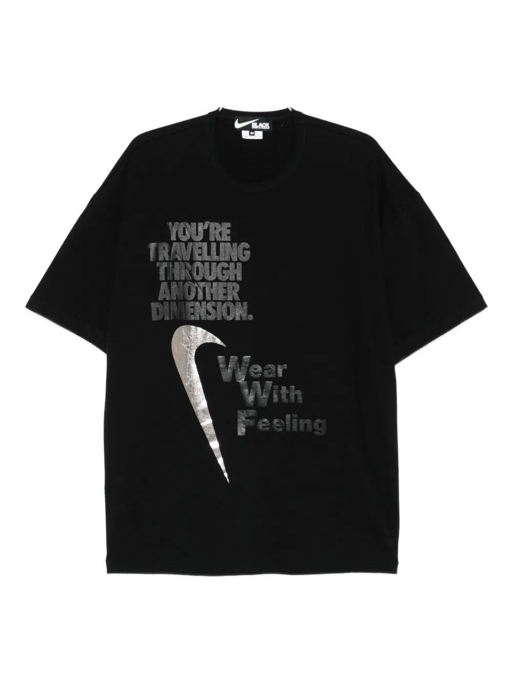 

Футболка с принтом Black Comme Des Garçons, черный