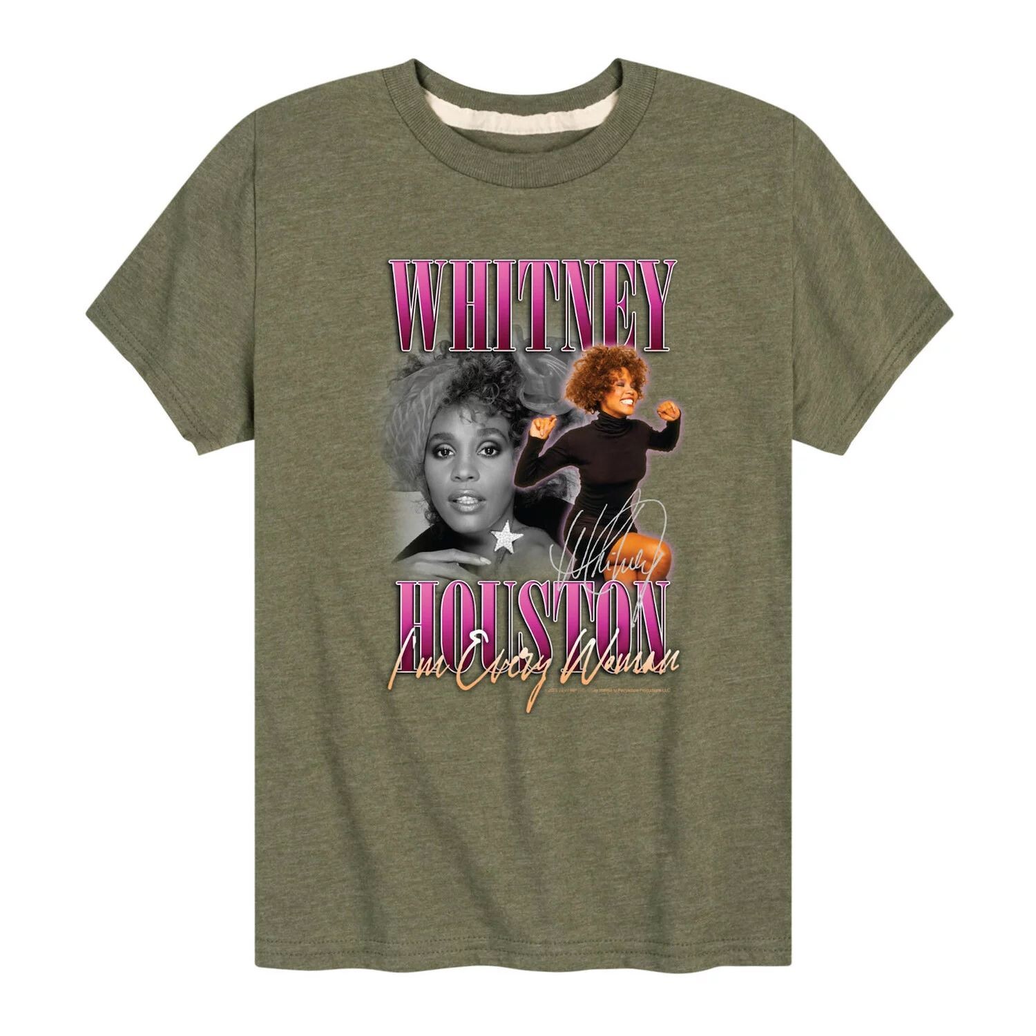 

Футболка Whitney Houston Every Woman для мальчиков 8–20 лет Licensed Character
