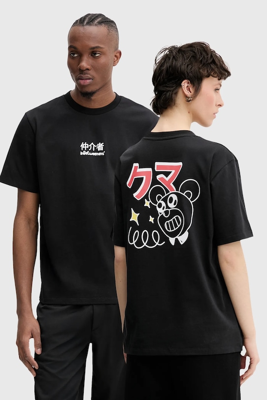 

Хлопковая футболка Inbetweeners, черный