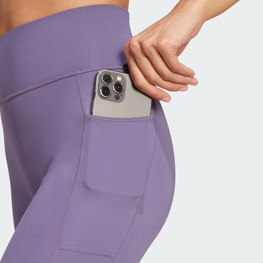 Узкие спортивные брюки ADIDAS PERFORMANCE Own the Run, темно-фиолетовый — фото 4