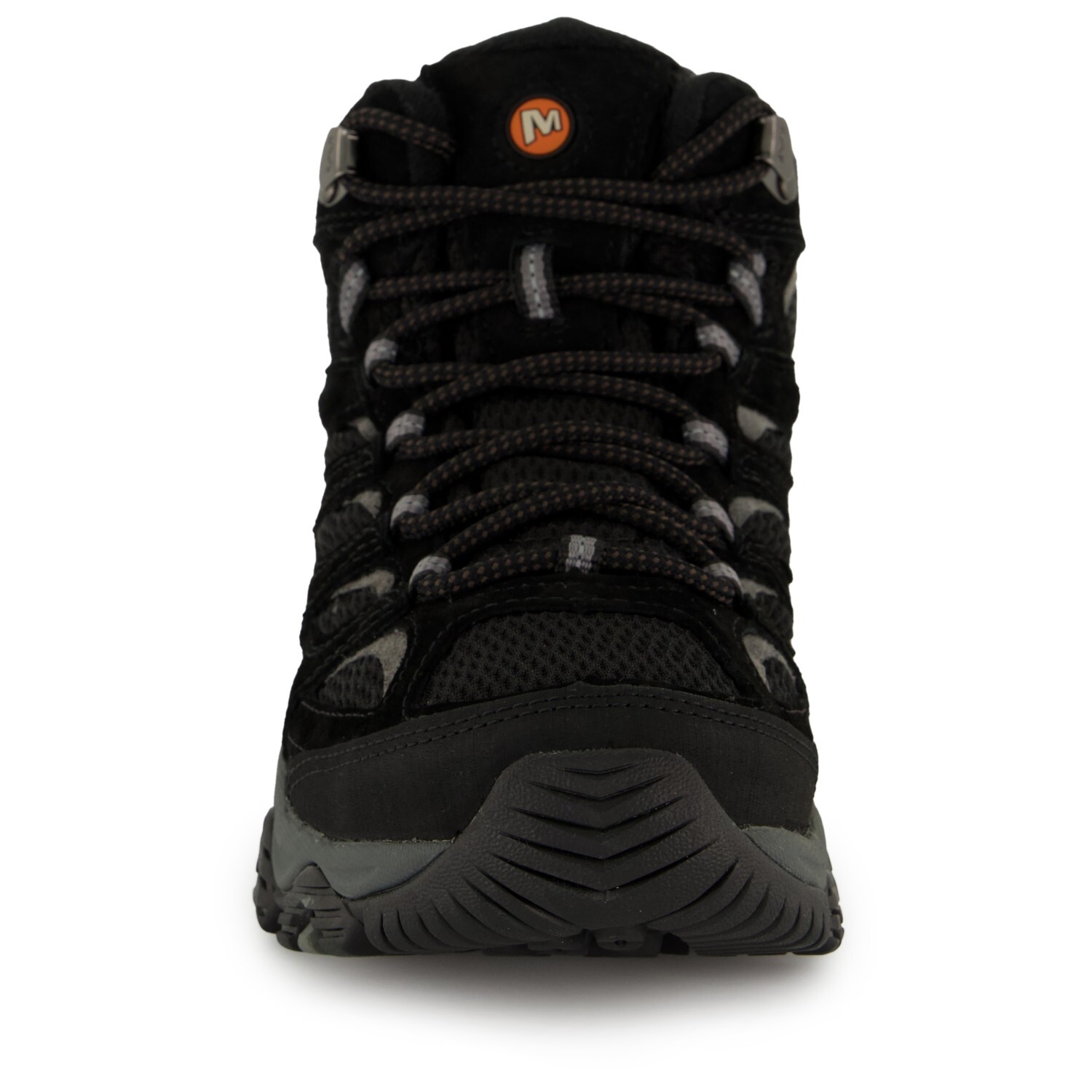 Ботинки женские Merrell Women's Moab 3 Mid GTX для туризма, черный/серый — фото 3