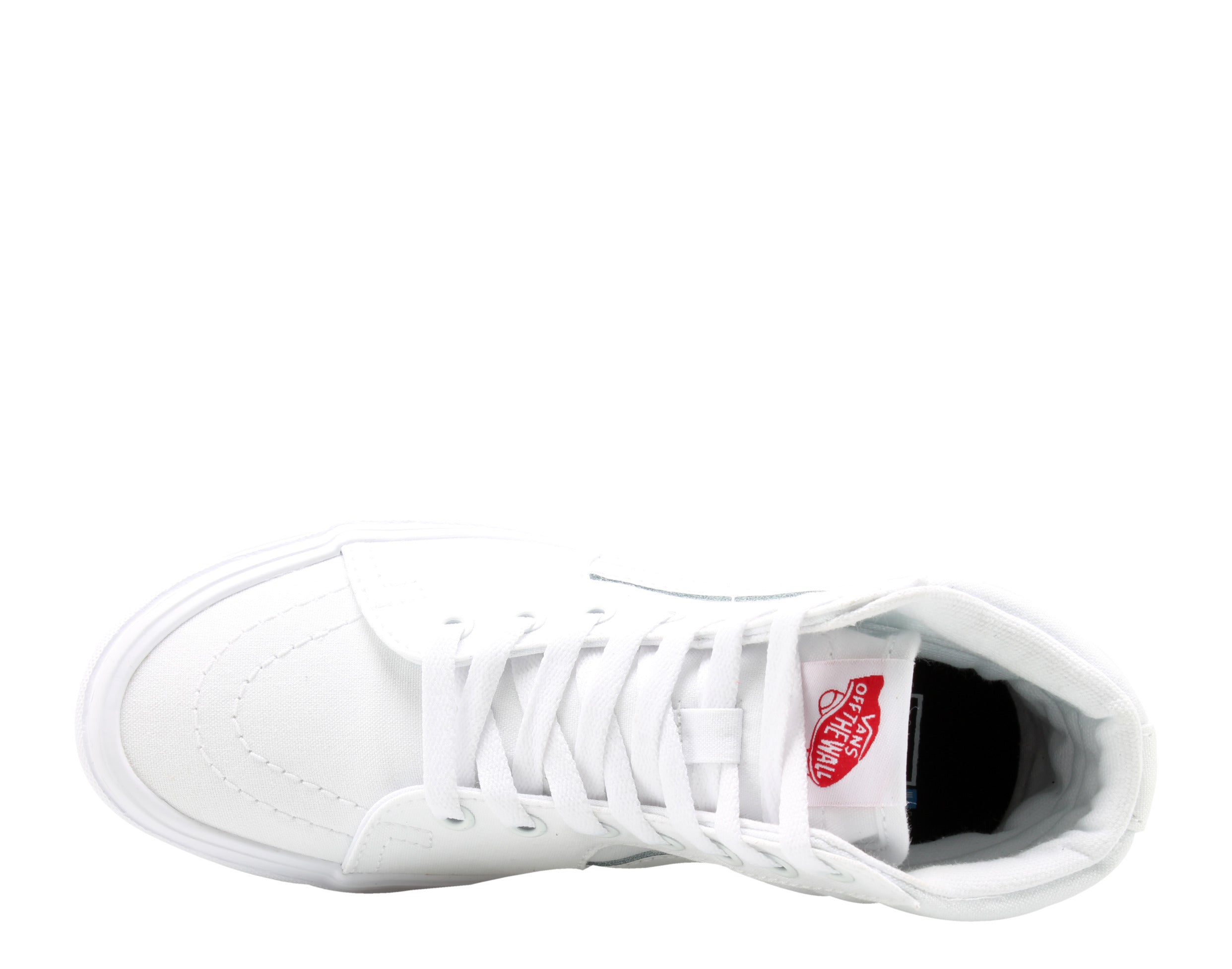 Vans Sk8-Hi Lite True White Классические высокие кроссовки унисекс — фото 4