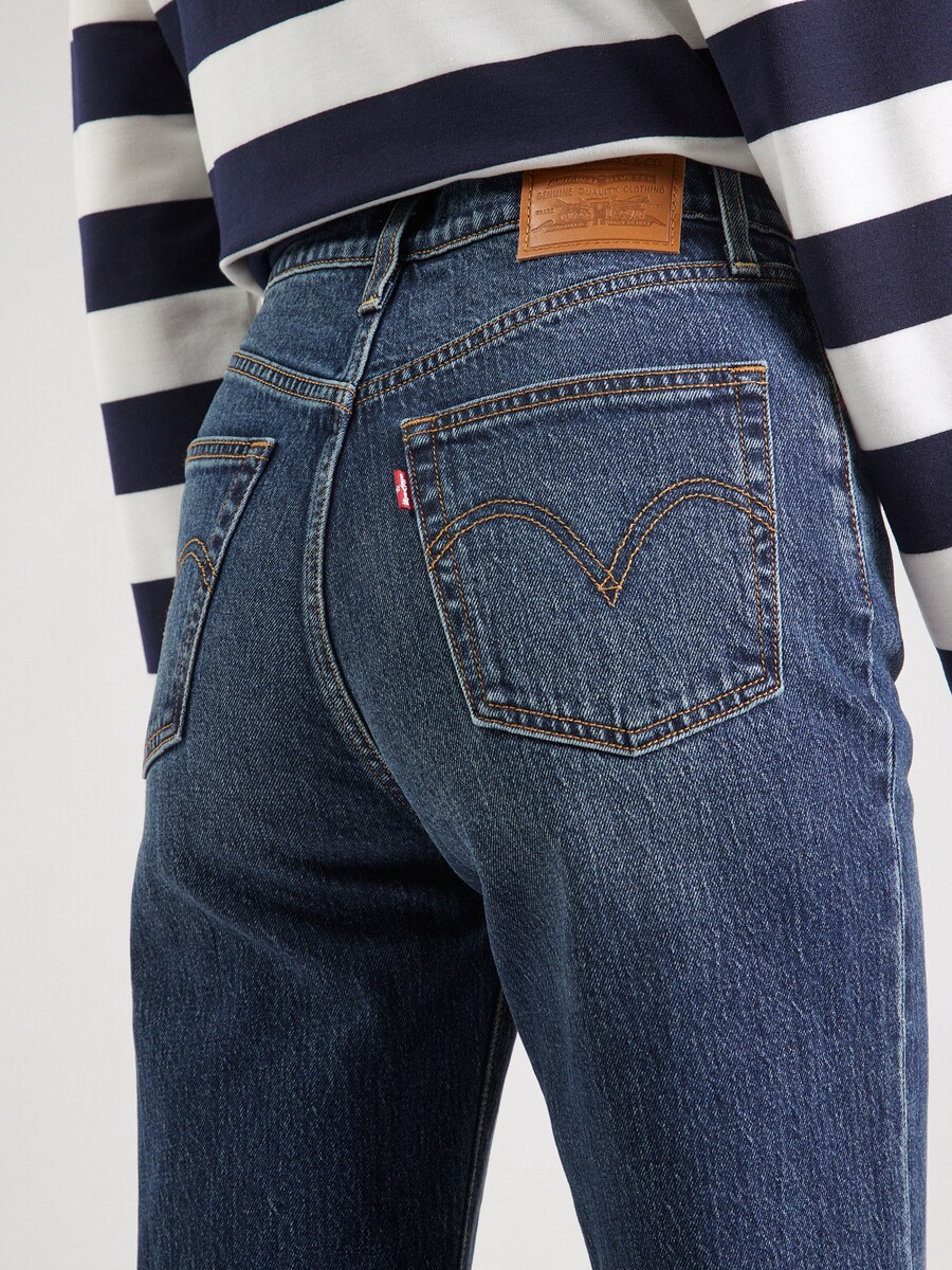 Джинсы Bootcut LEVI'S  Ribcage Bell, темно-синий — фото 3