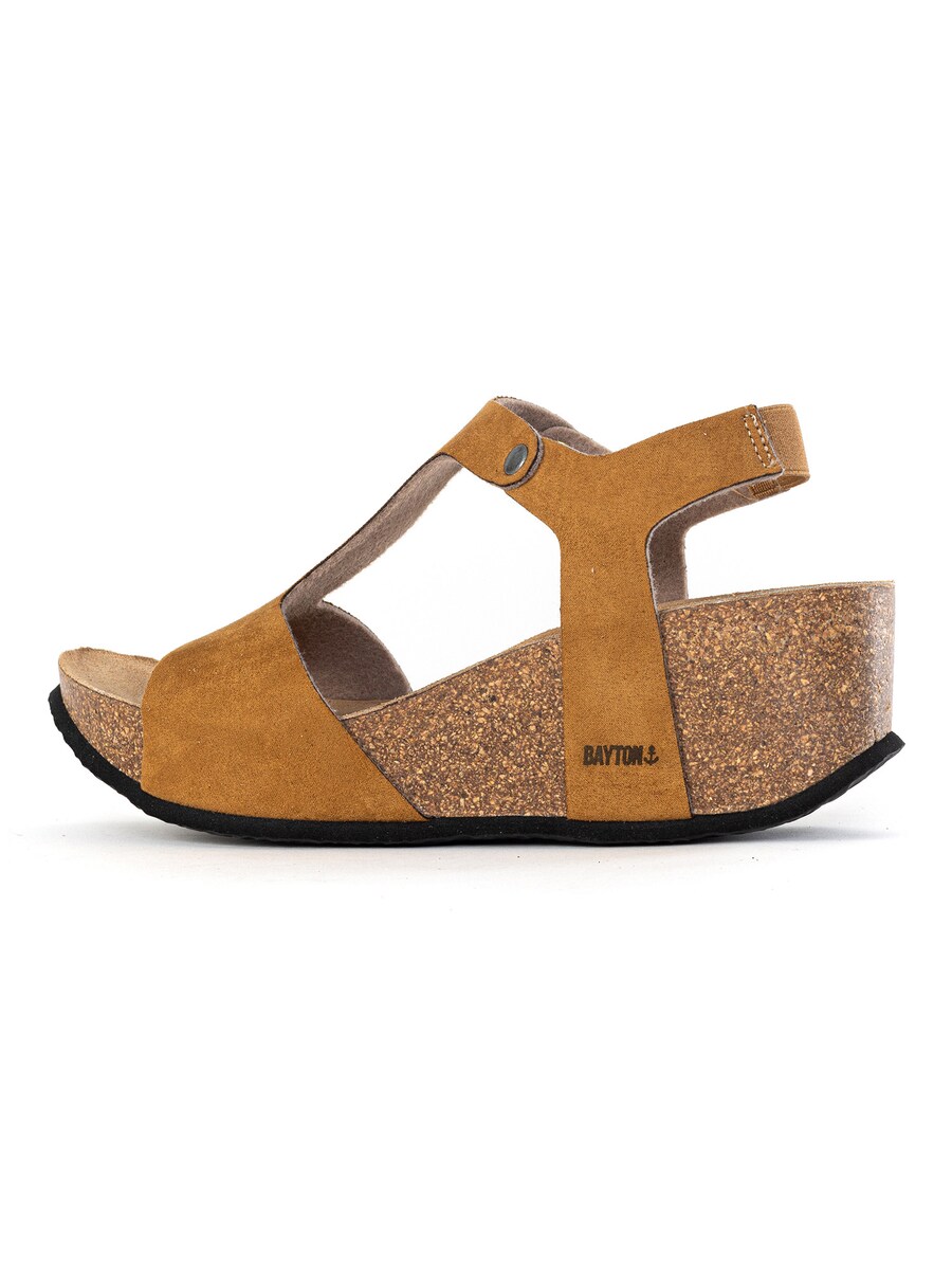 Босоножки на высоком каблуке Bayton Sandals Madrida, коричневый