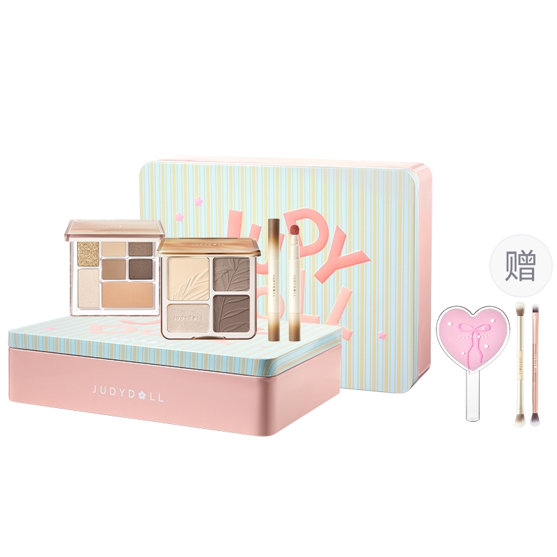 

Подарочный набор косметики Velour глянцевый блеск для губ матовое покрытие с естественным сиянием Judydoll