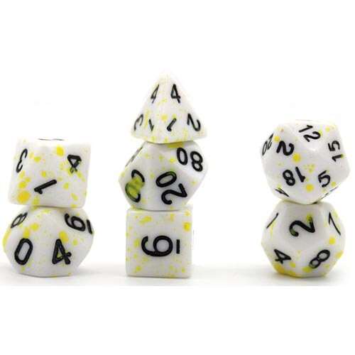 

Аксессуары Game Plus Products Game Plus Products Dice: 16mm Speckle - Yellow (7)