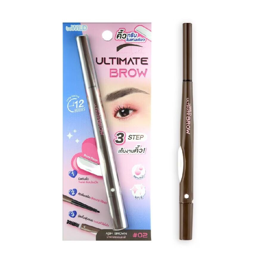 

Bewild Ultimate Brow 0,1г. 02 Эш Браун, Ash Brown