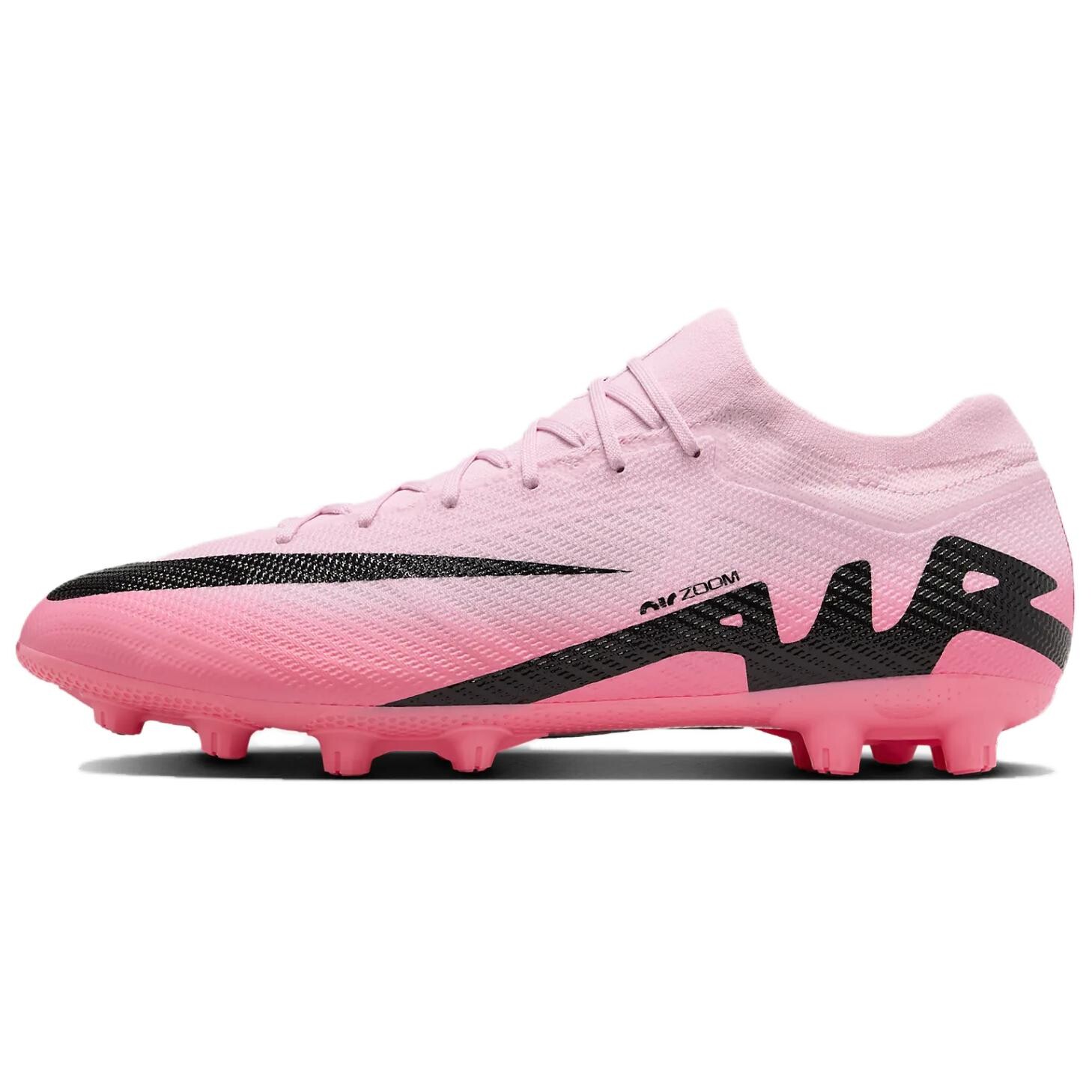 

Футбольные бутсы Mercurial Vapor 15 унисекс с низким верхом розовые вспененные/черные Nike