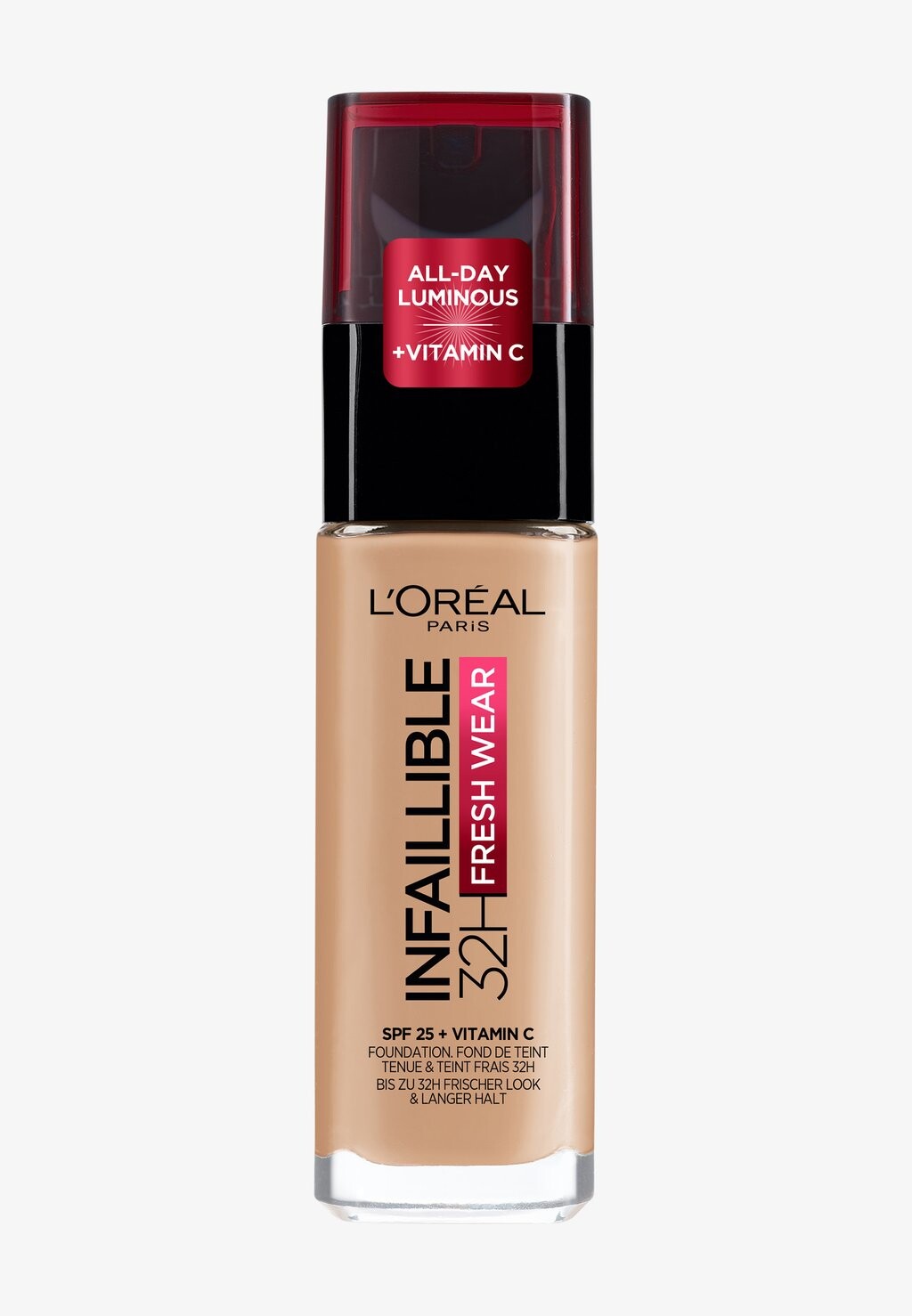 

Тональная основа INFAILLIBLE 32H FRESH WEAR MAKE-UP L'Oreal, цвет golden beige