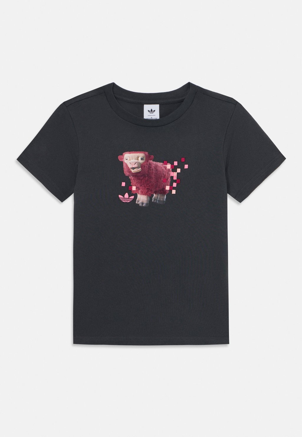 

Футболка с принтом MINECRAFT TEE UNISEX Adidas Originals, антрацит