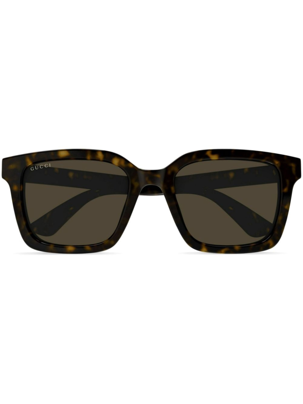

Gucci Eyewear солнцезащитные очки в квадратной оправе, коричневый