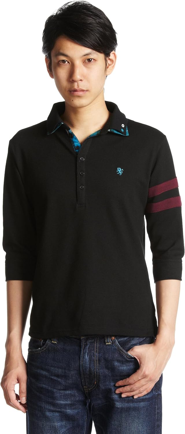 

Розовое панк-поло в клетку из пике Pincponc