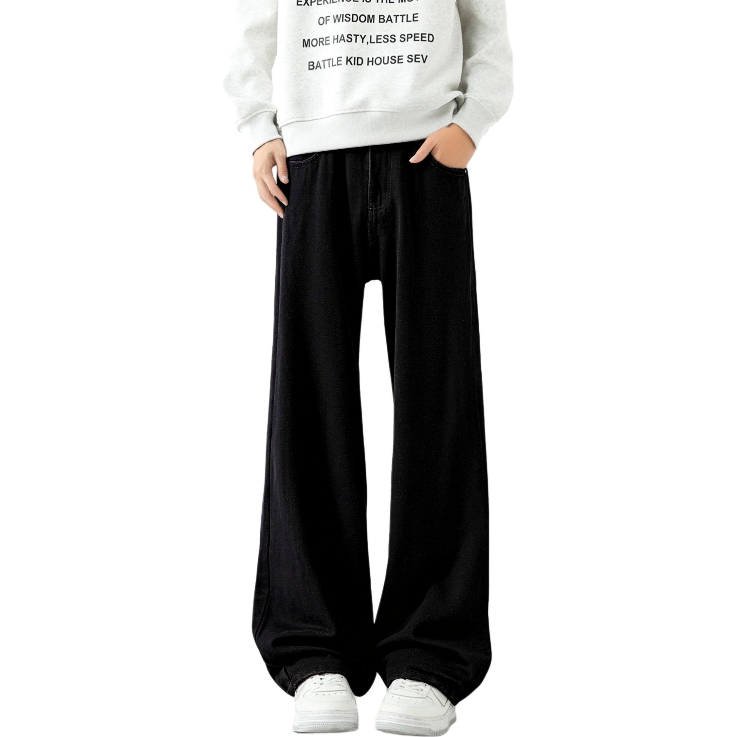 

Джинсы Unisex Moderate Wide Leg Jeep, черный[all-season]